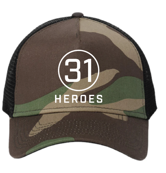 Low Profile Trucker Hat / 3 Colors / 31 Heroes