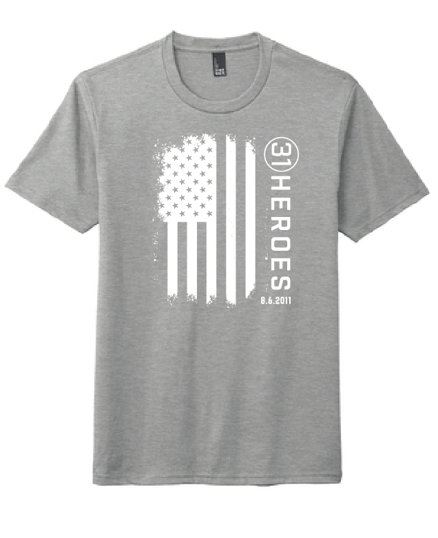 YOUTH Flag Triblend Softstyle Tee / 5 Colors / 31 Heroes